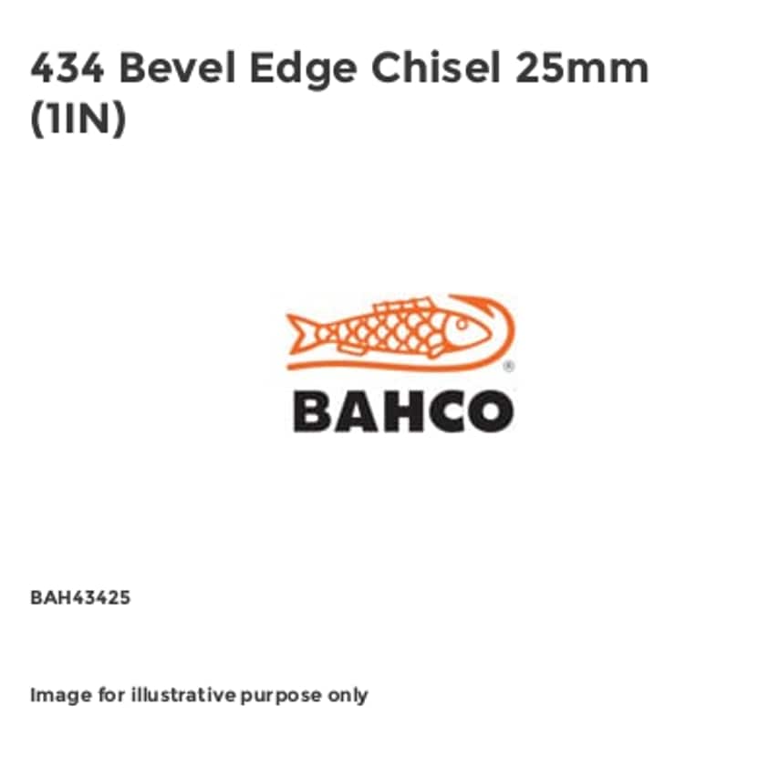 434 Bevel Edge Chisel 25mm (1IN) BAH43425