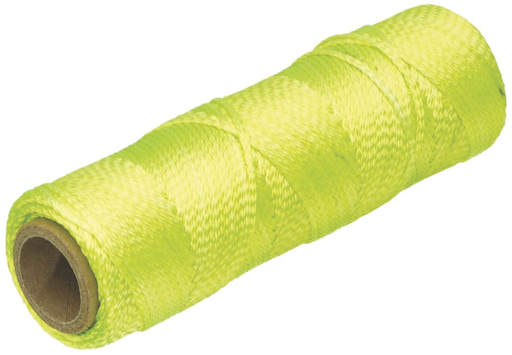 Marshalltown Hi-Vis Brick Line Yellow 76m