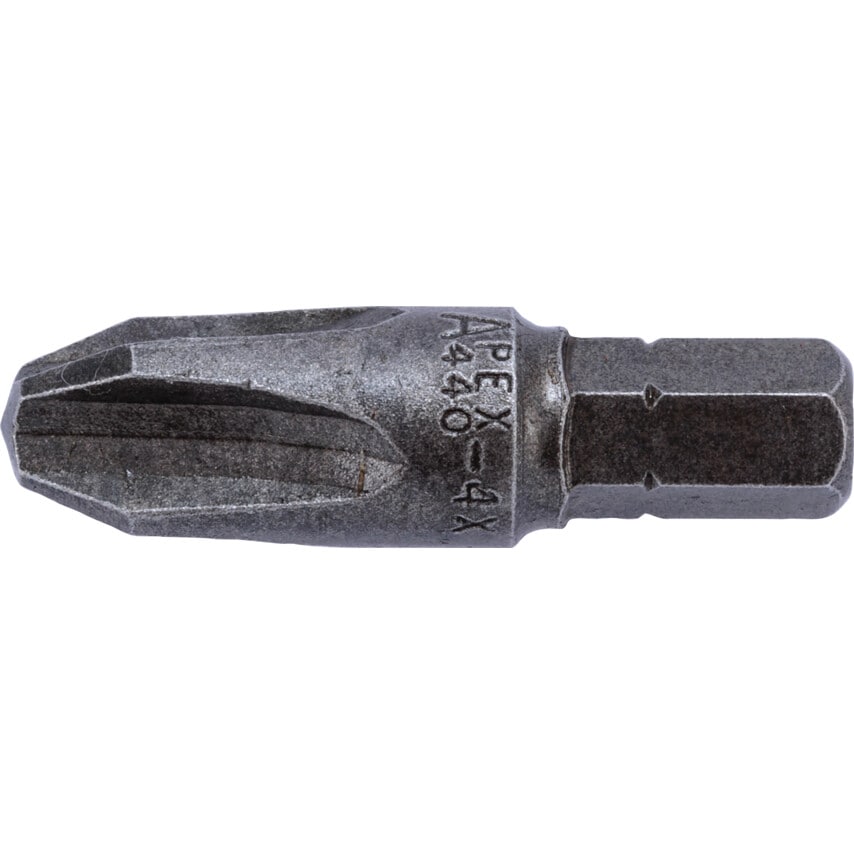 440-4X 1/4in Hex Insert Bit
