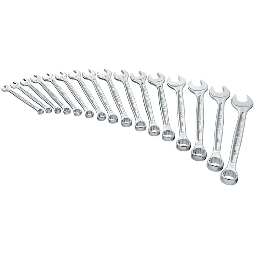 440.JE18 6-24mm Combi Wrench Set 18 Piece