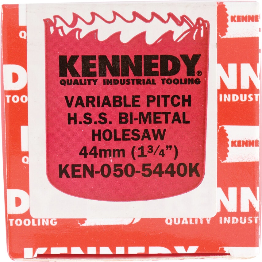 44mm Diameter (1.3/4") Bi-Metal V/P Holesaw