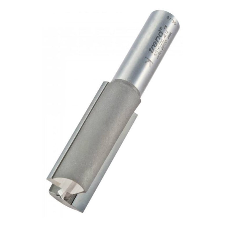 4/51/2" TC Two Flute Straight Cutter with TCT Plunge Centre Tip. 19.0mm