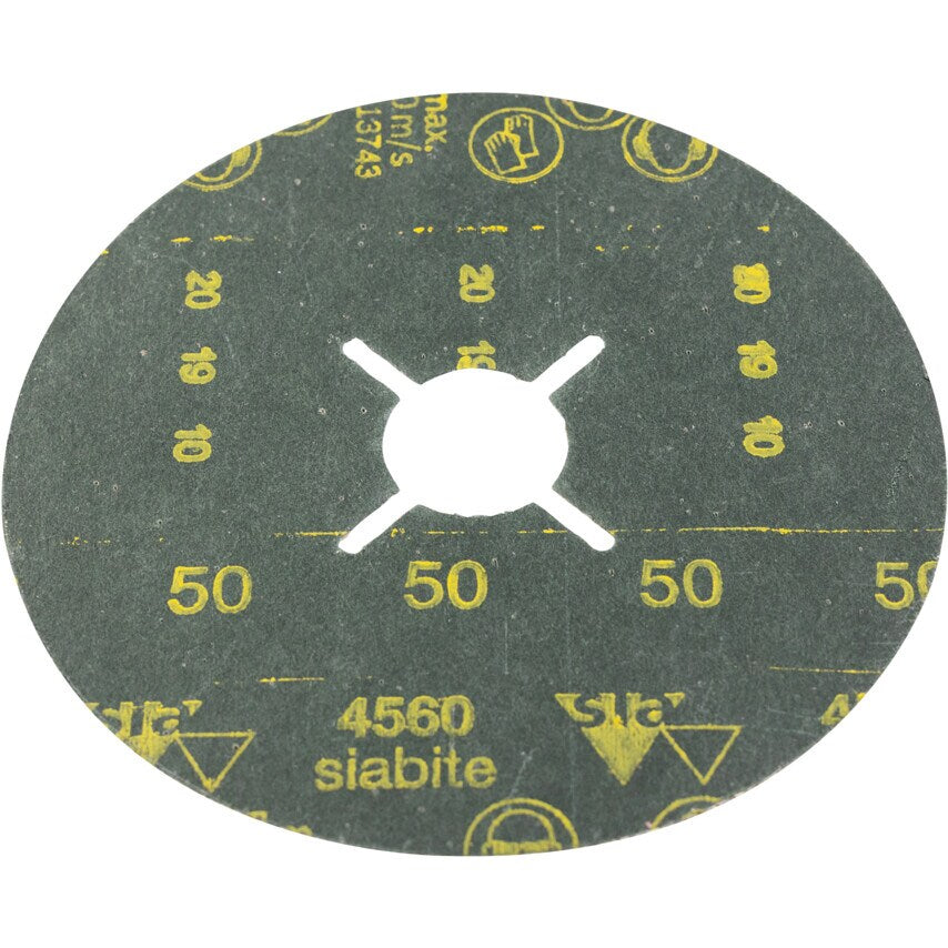 4560 115X22MM Siabite Fibre Disc P50+