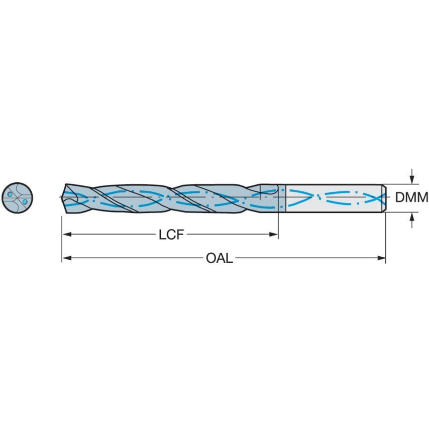460.1-0610-018A1-XM GC34 CoroDrill