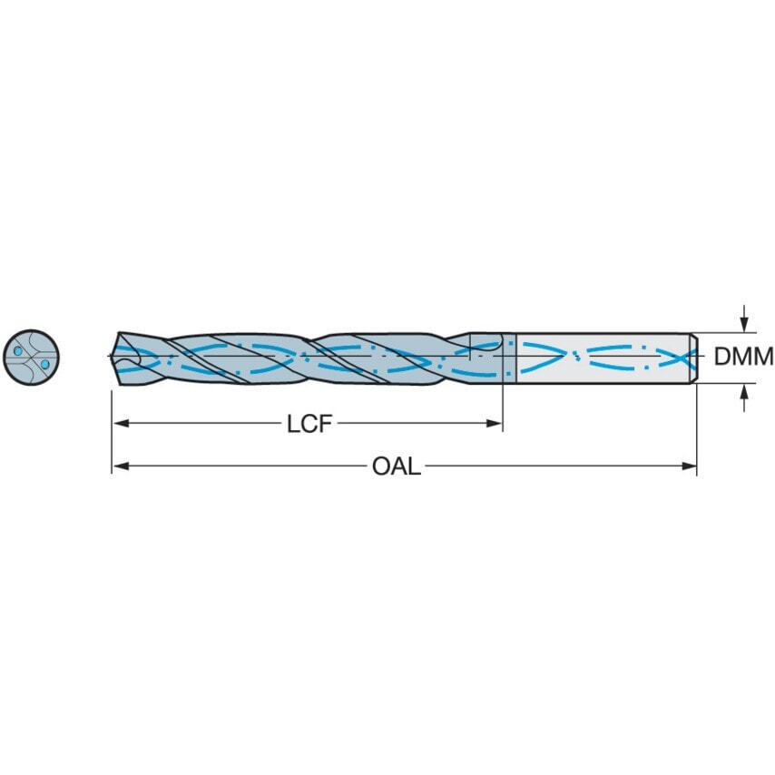 460.1-1650-050A1-XM GC34 CoroDrill