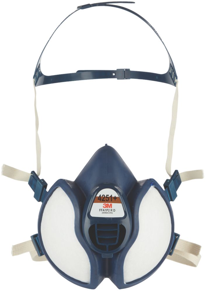 3M 4251+ One Size Half Mask Respirator A1-P2