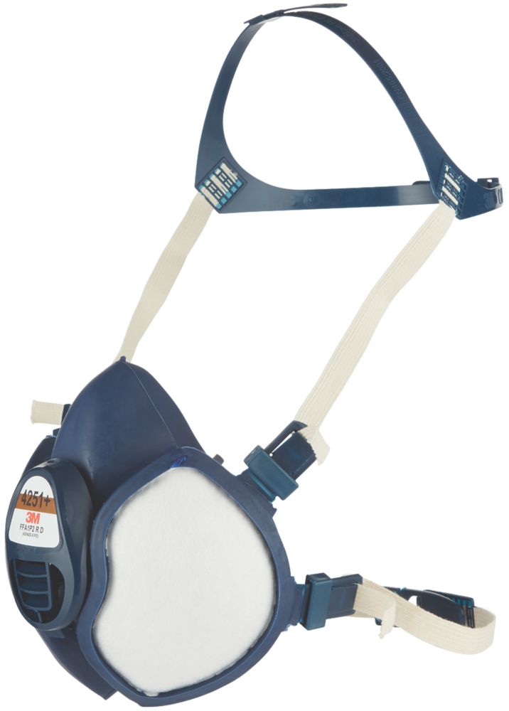 3M 4251+ One Size Half Mask Respirator A1-P2