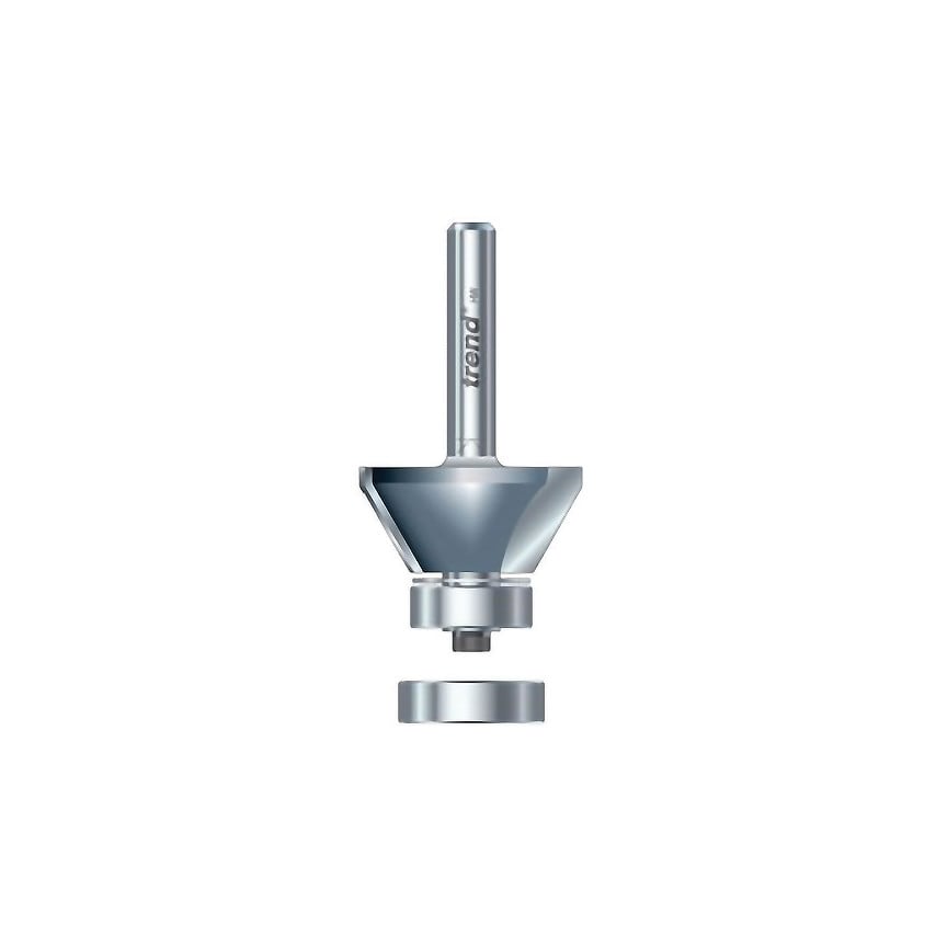 46/6B 1/4" TC Bevel Trimc Utter 45 Degree