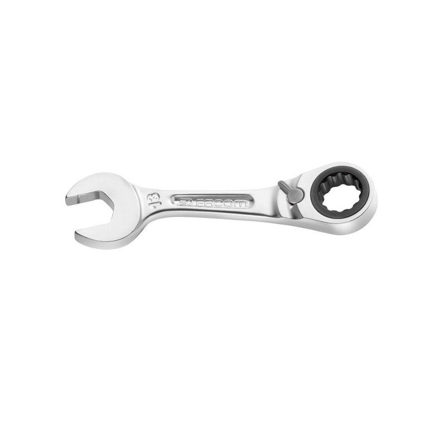 467BS.17 Short Comb Ratcheting Wrench 17mm
