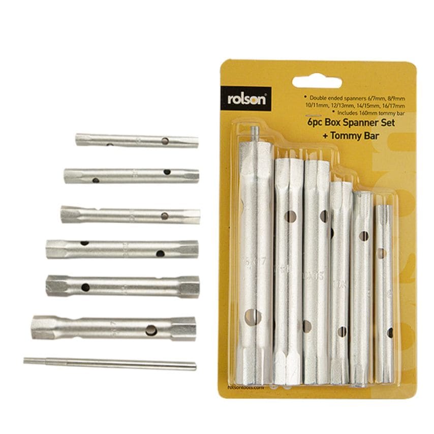 46887 6pc Boxed Spanner Set