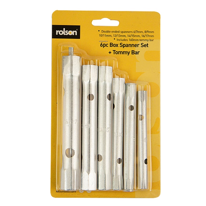 46887 6pc Boxed Spanner Set
