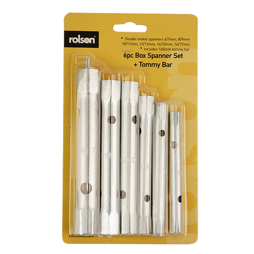46887 6pc Boxed Spanner Set