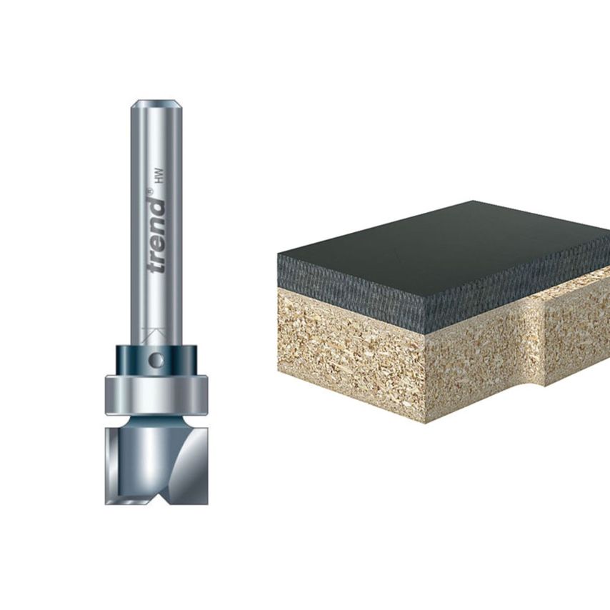 46/95 x 1/4 TCT 90 Shank Mounted Template Profiler 12.7 x 25.4mm TRE469514TC