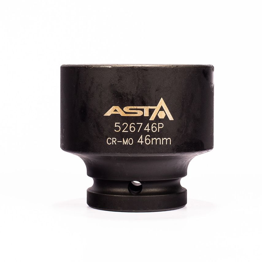 46mm 3/4" Drive Short Impact Socket 12 Point (12PT) Heavy Duty 62mm Length