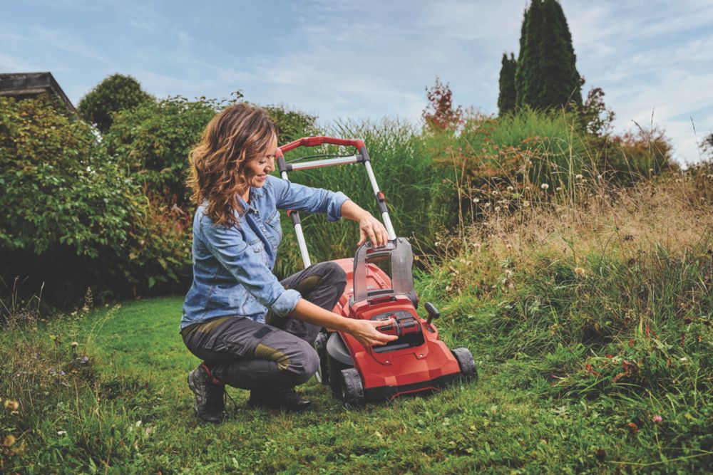Einhell RASARRO 36/42 36V 2 x 5.2Ah Li-Ion Power X-Change Brushless Cordless 42cm Lawn Mower