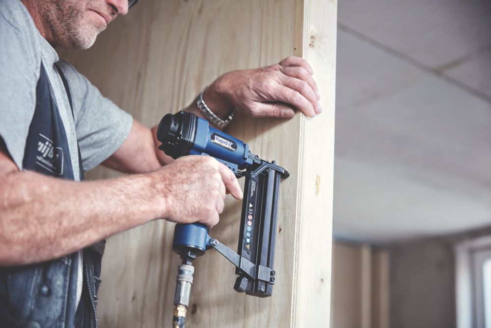 Rapid PBS151  50mm Second Fix Air Nail Gun / Stapler