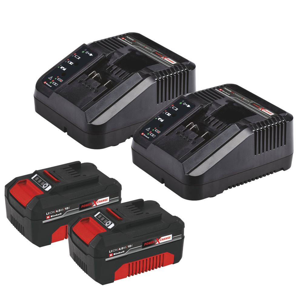 Einhell GE-CM 36/36 Li 36V 2 x 4.0Ah Li-Ion Power X-Change Brushless Cordless 36cm Lawn Mower