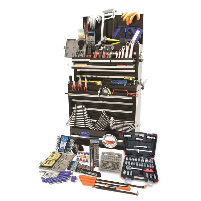 489 Piece Tool Kit in Pro Chest & Cabinet