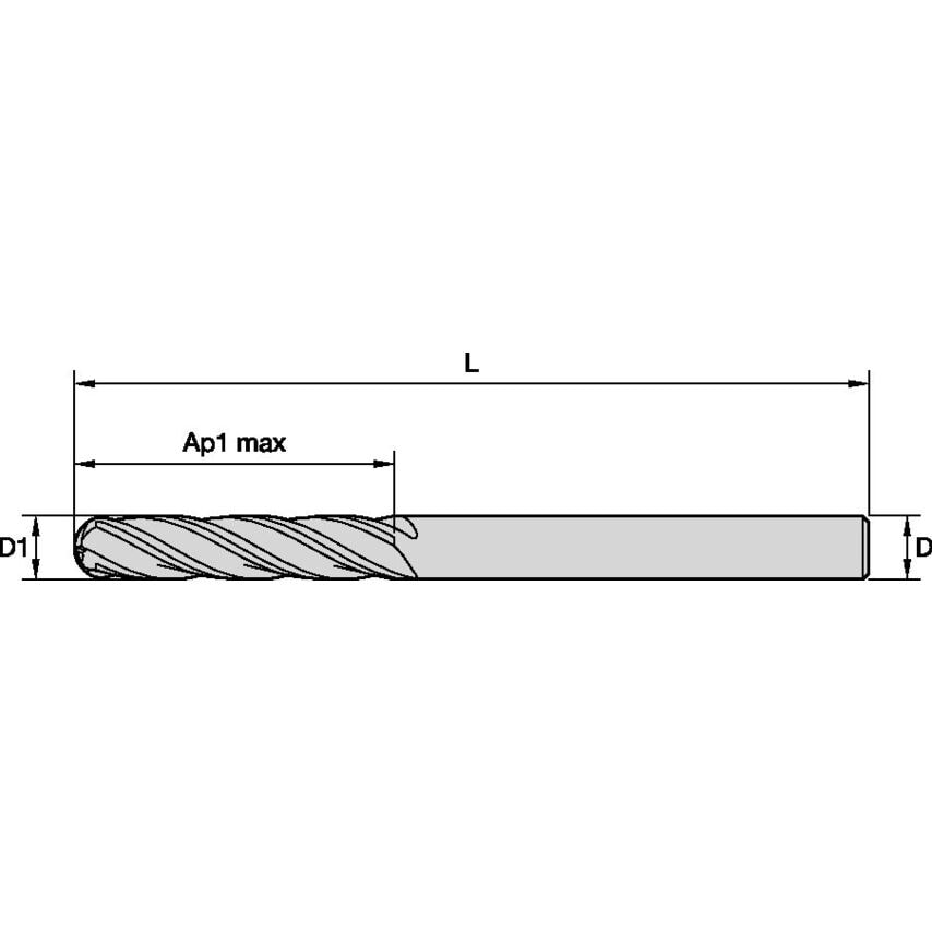 4BN0375IL112A GP SCEM BN 4FL 3/8X3/8X1 1/8X3