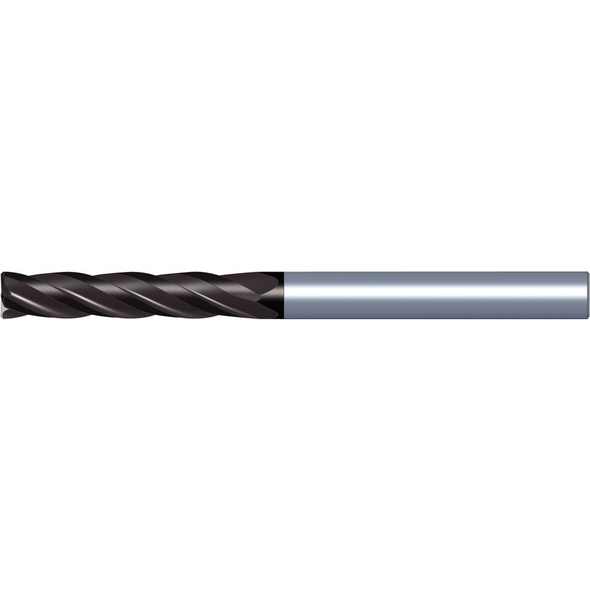 4CH0500IR100A GP Solid Carbide End Mill 4FL 1/2X1/2X1X3