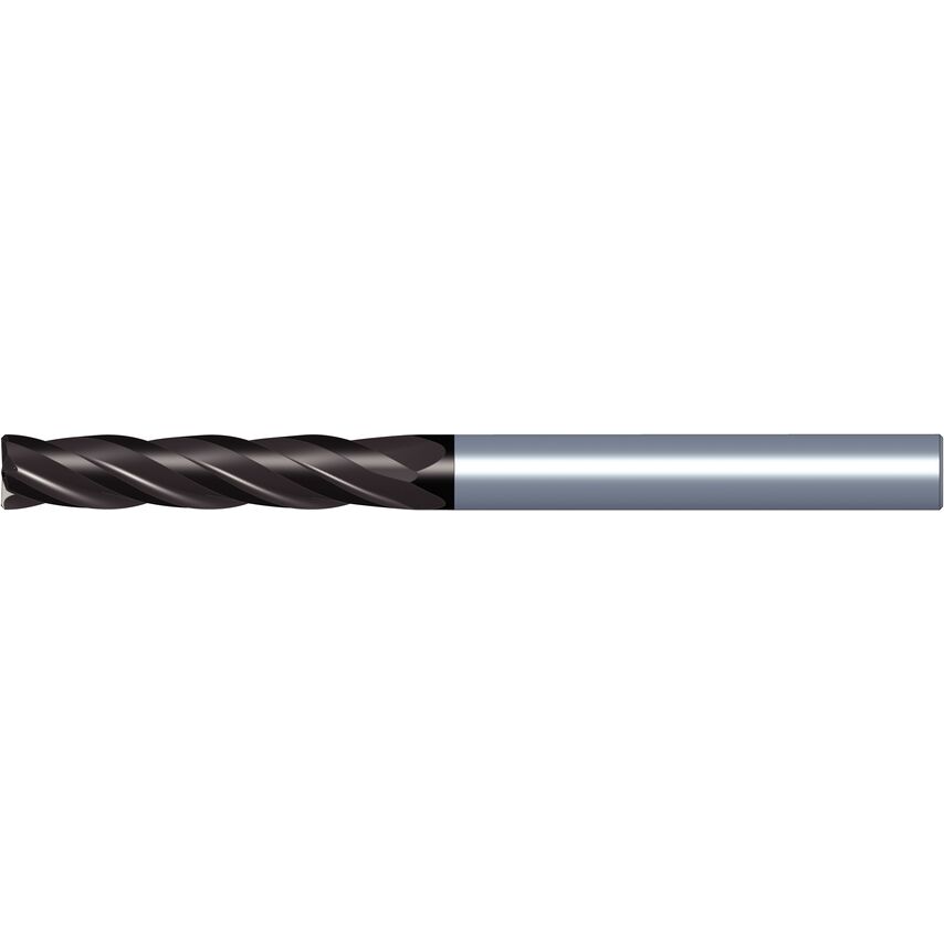 4CH0600MX038A GP Solid Carbide End Mill 4FL 6X6X38X100