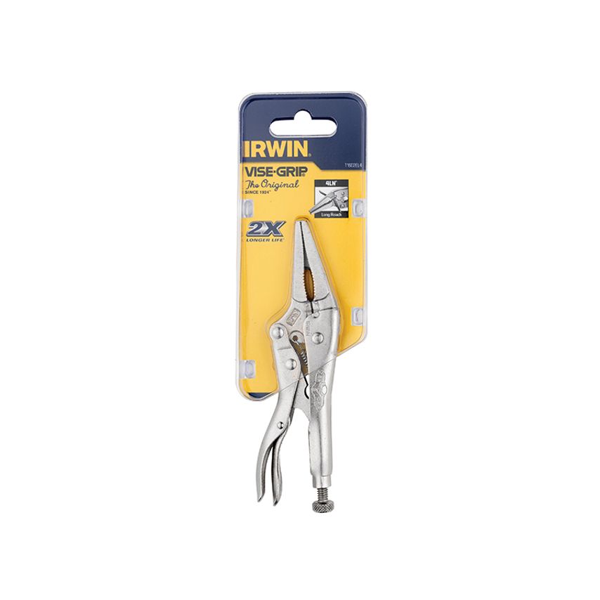 4LNC Long Nose Locking Pliers 100mm (4in) VIS4LNC