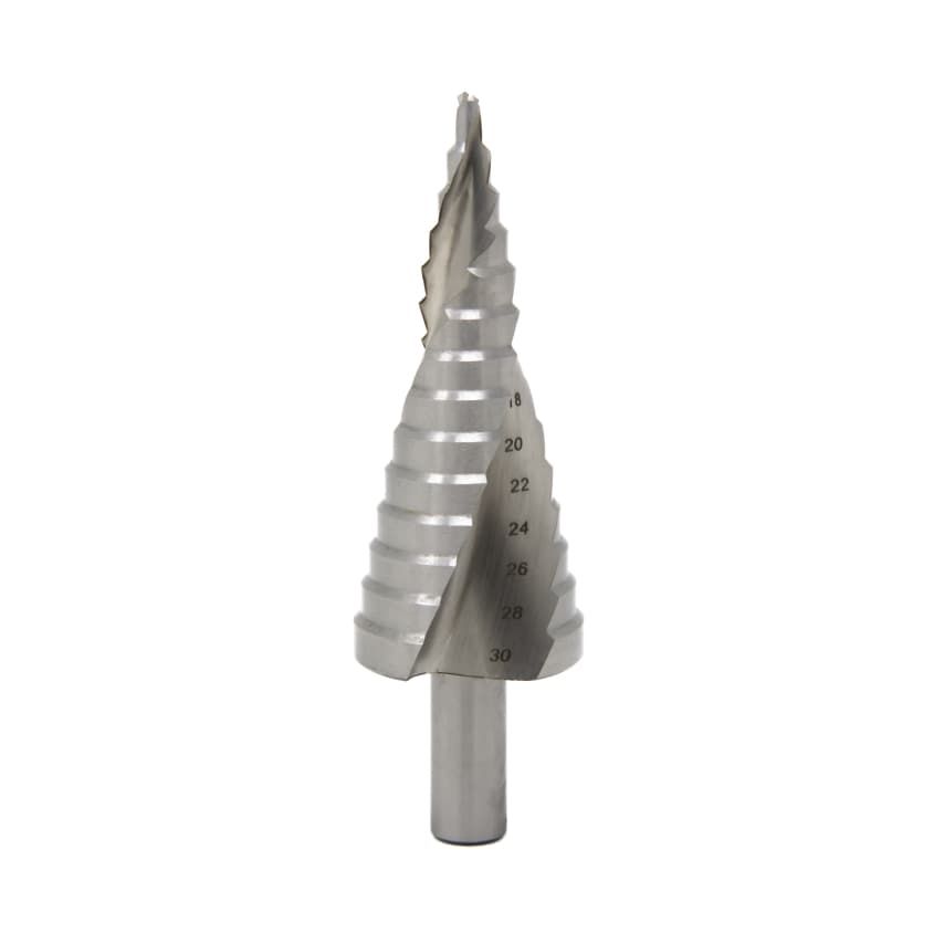4MM to 30MM X 2MM Spiral Flute 14 Step Drill