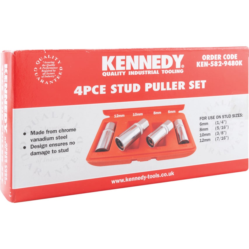 4PC Stud Puller Set 6-12m M