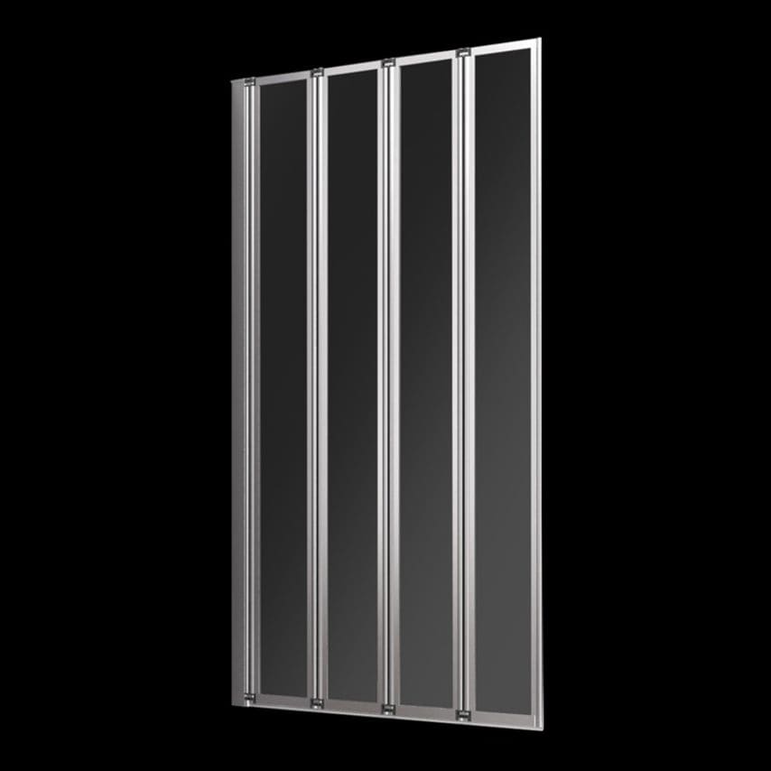 4 Fold Bath Screen 1400mm x 830mm - SPSE65A