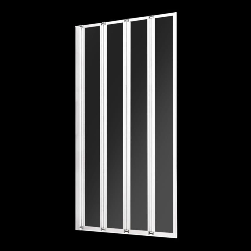 4 Fold Bath Screen 1400mm x 830mm - SPSE70