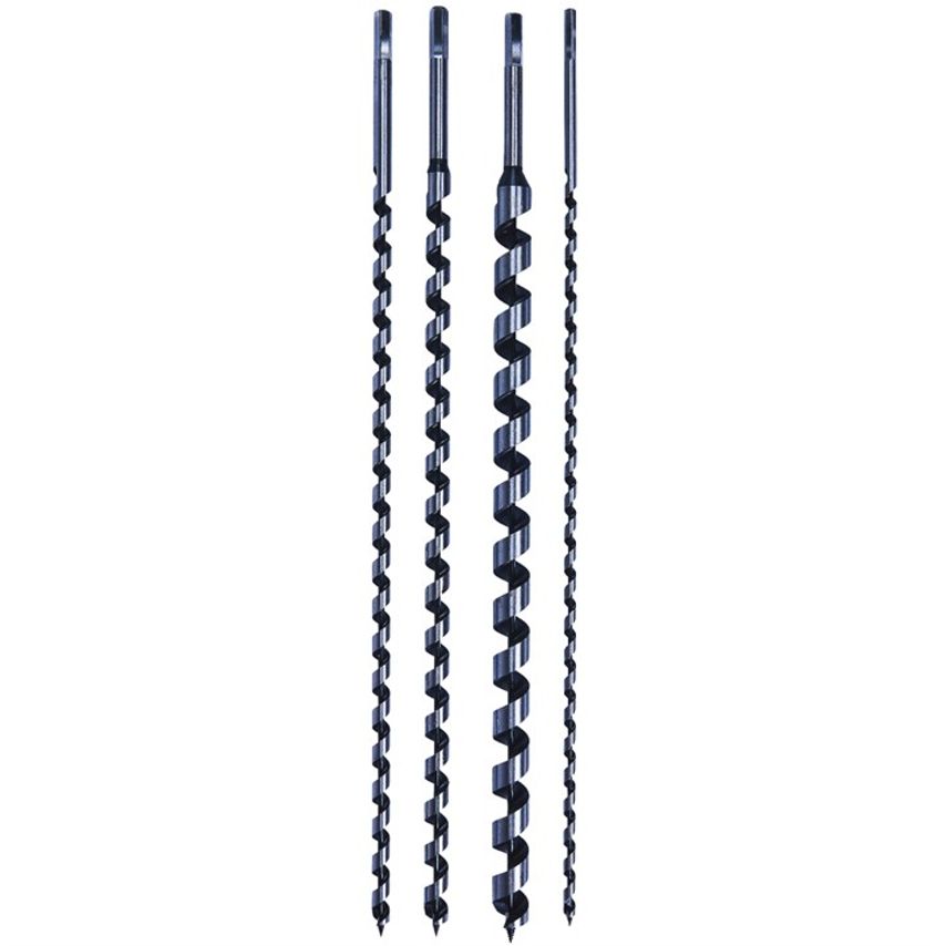 4 Piece Auger Drill Bit Set (600mm Length)