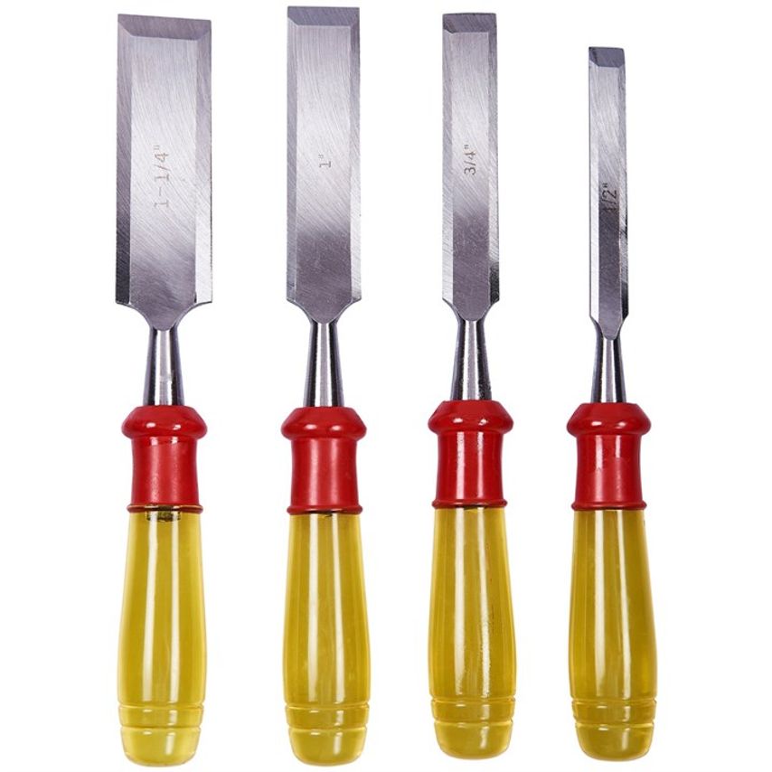 4 Piece Deluxe Chisel Set