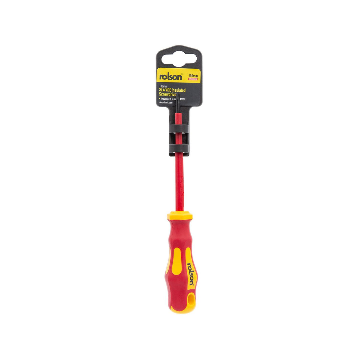 4 x 100mm Slotted VDE Screwdriver