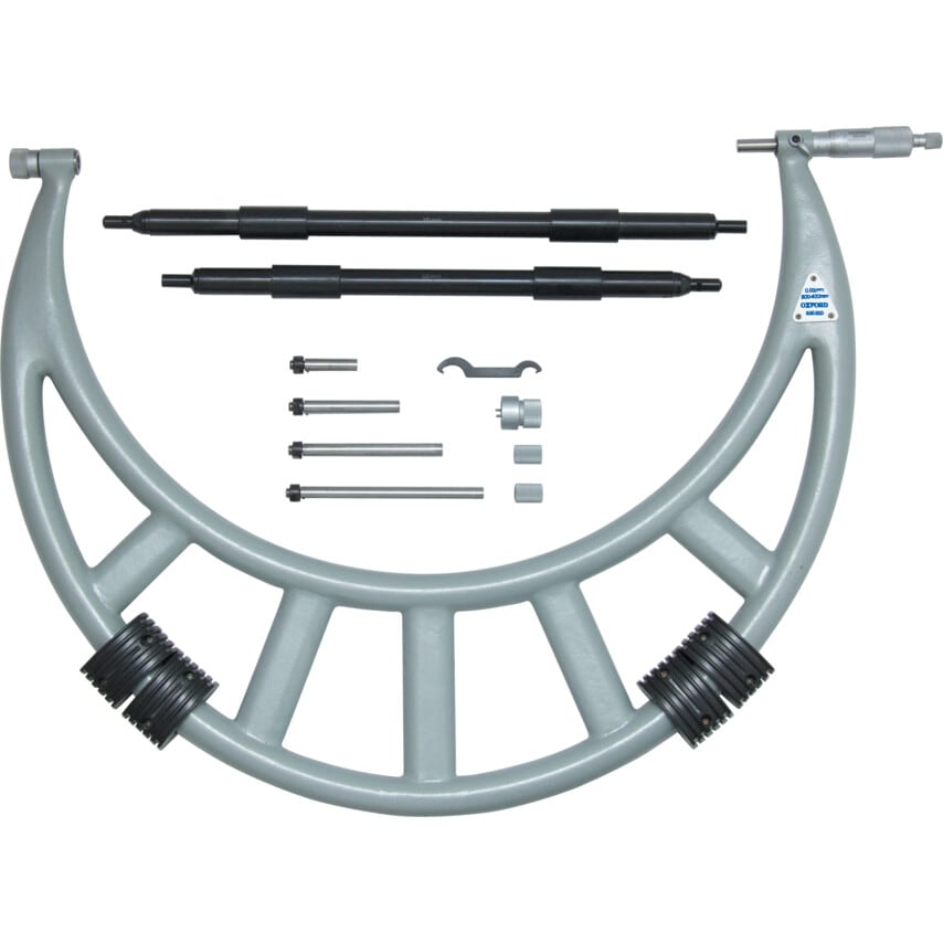 500-600mm Interchangeable Anvil Micrometer