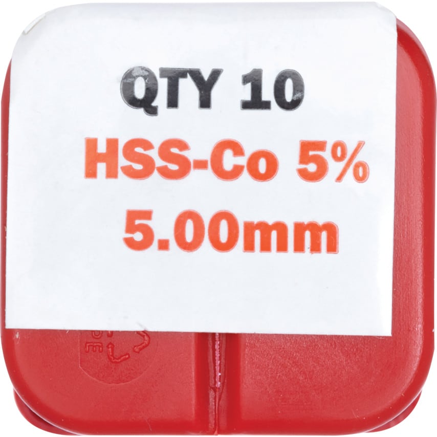 5.00MM Cobalt Drill for Stainless Steel