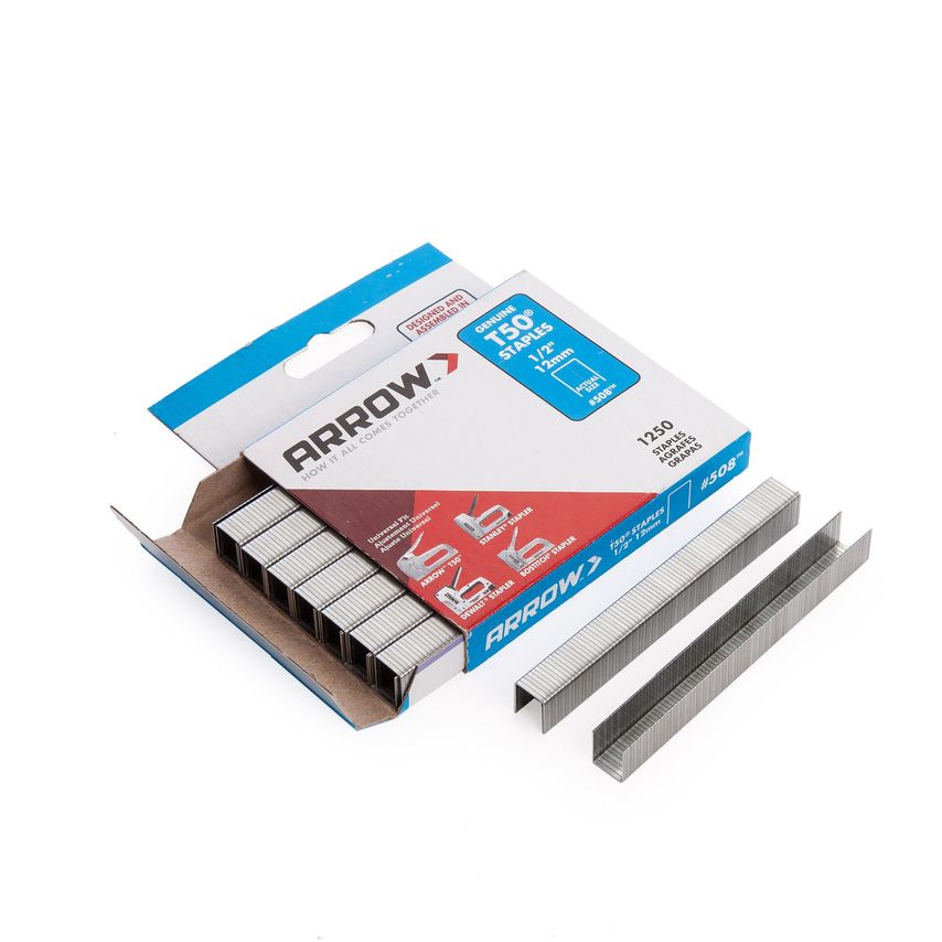 50824 T50 Staples 12mm 1/2in, Pack of 1250