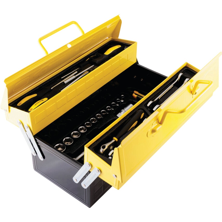 50 Piece Tool Kit in Cantilever Toolbox