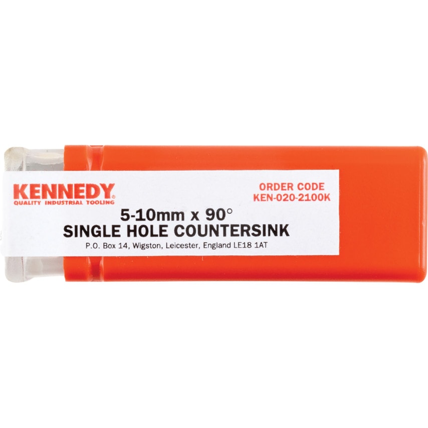 5-10MM 90DEG HSS-Cobalt S/S Single Hole Countersink