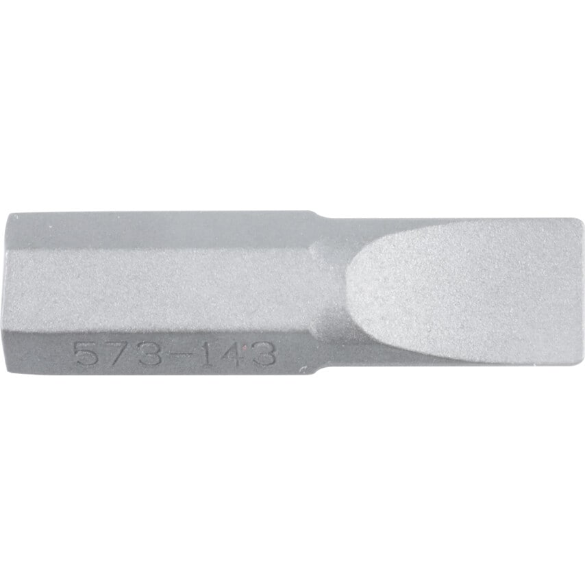 5/16x1" Slot Screwdriver Bit 1/4" Hex STD