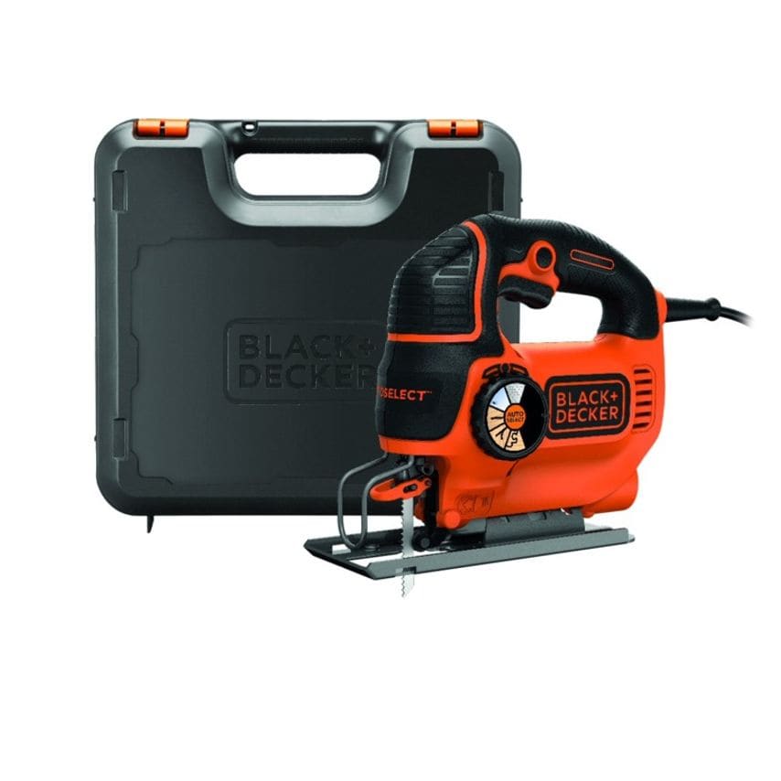 520W Variable Speed Compact Jigsaw with Blade and Kit Box