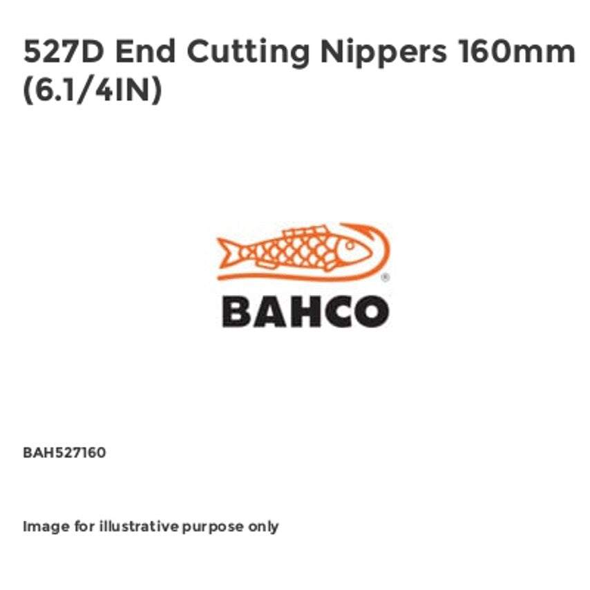 527D End Cutting Nippers 160mm (6.1/4IN) BAH527160
