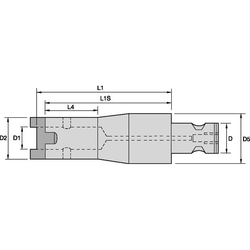 5.34270R058100 CTS Reducer DIAMETER=70/58 L=1