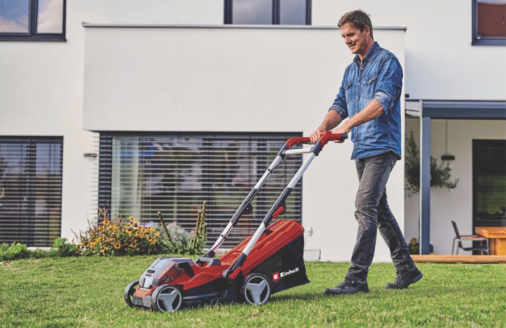 Einhell RASARRO 36/34 36V 2 x 3.0Ah Li-Ion Power X-Change  Cordless 34cm Lawn Mower