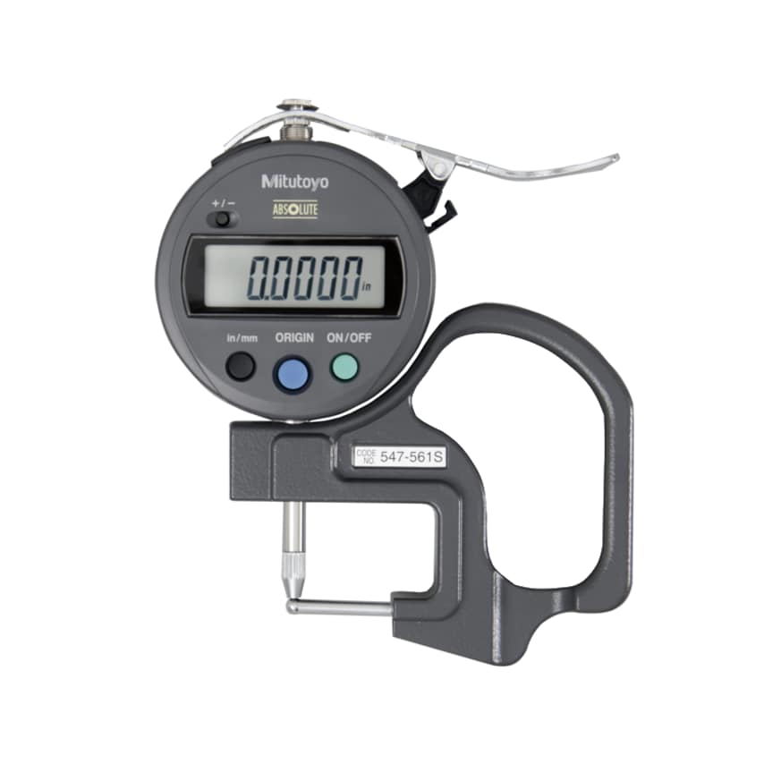 547-561S (0.01mm) Absolute Digimatic Tube Thickness Gauge with Id-s 0-12mm (0-0.47")
