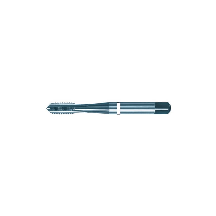 5550 6.00MM HSS-E Metric Coarse White Ring Straight Flute Tap - Nitride Coated