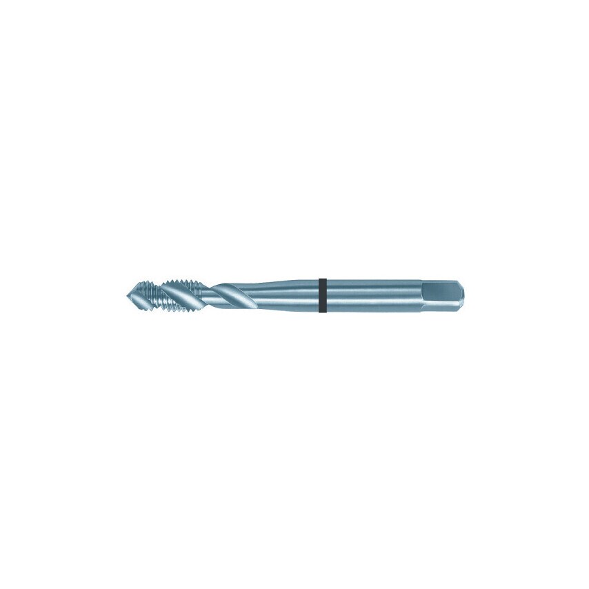 5551 8.00MM HSS-E Metric Coarse Black Ring Spiral Flute Machine Tap - Bright Finish