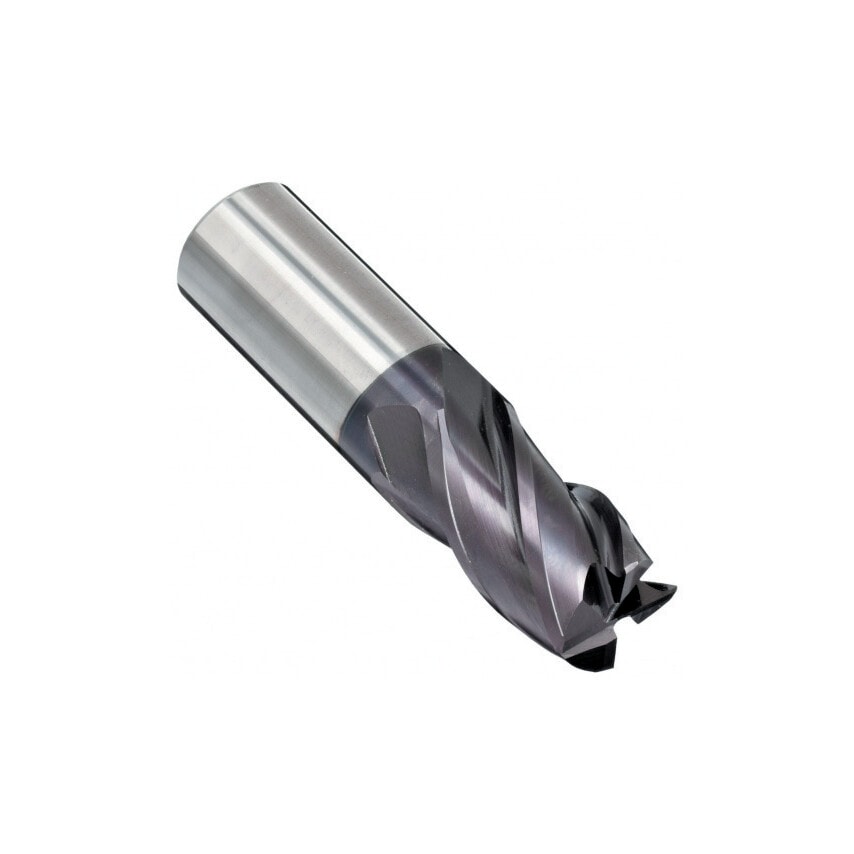 5556 4.00MM Carbide 4 Flute Standard Length End Mill - FIREX Coated