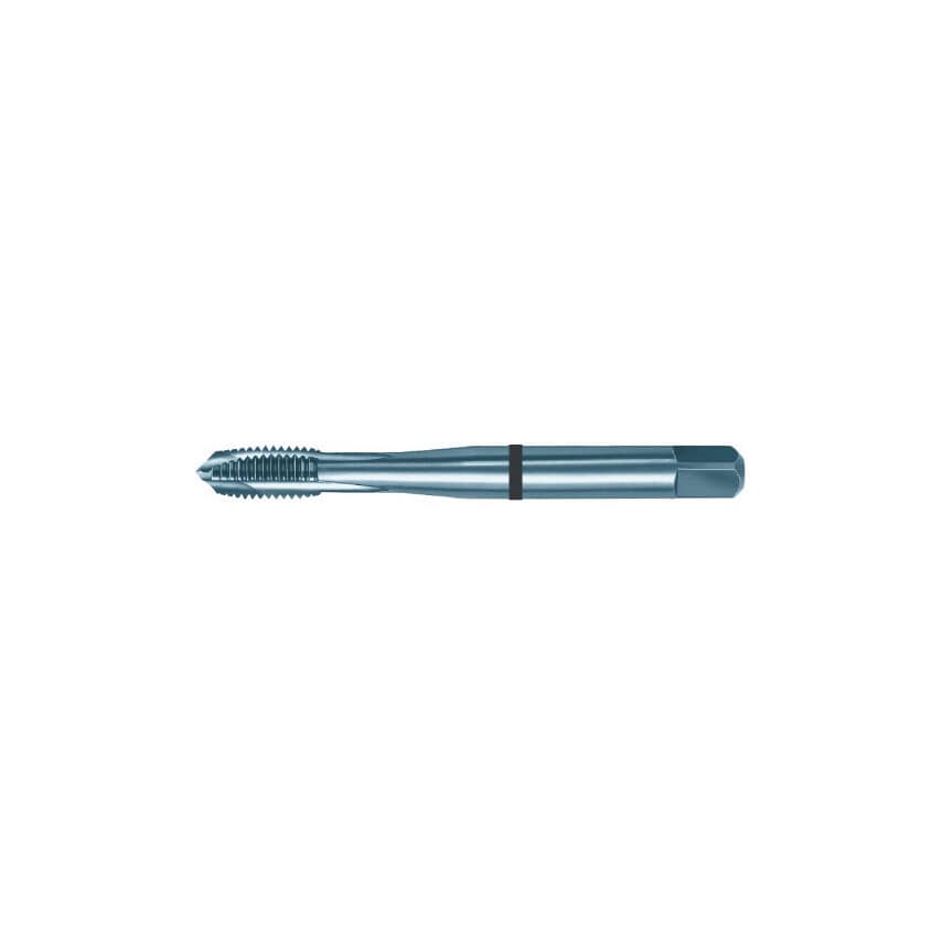5557 8.00MM HSS-E Metric Coarse Black Ring Spiral Point Machine Tap - Bright Finish
