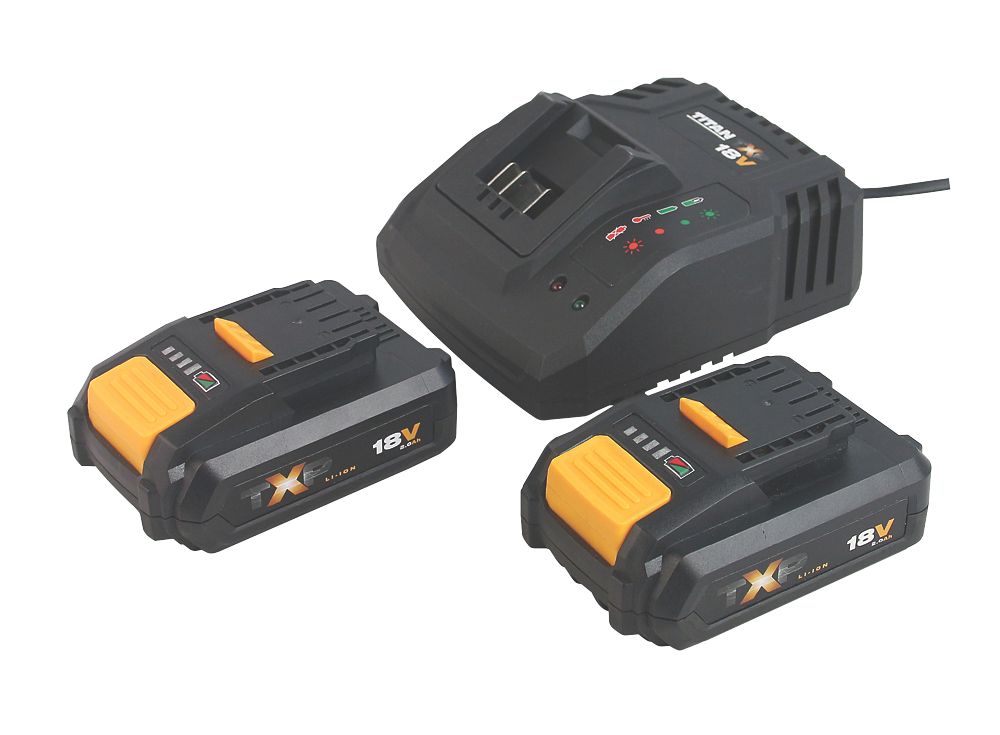 Titan TTI884COM 18V 2 x 2.0Ah Li-Ion TXP  Cordless Combi Drill