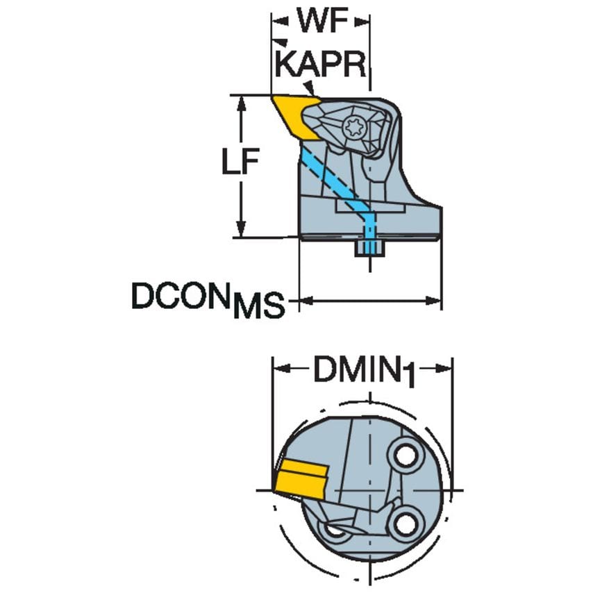 570-DDUNL-32-11 Toolholder